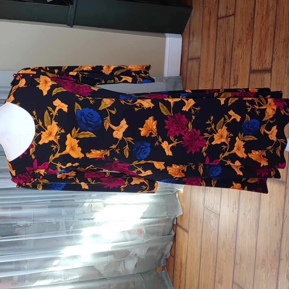 Susan Graver Liquid Knit Dress Gem